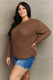 Plus Size Knit Sweater