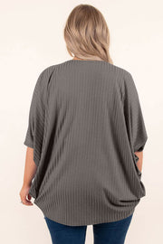 Plus Size Cocoon Cover Up