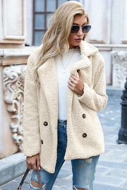 Sherpa Double Breasted Coat