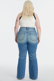 Full Size Ultra High-Waist Bootcut Jeans