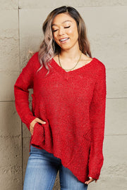 Full Size Knit Sweater