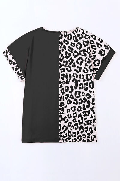 Plus Size Leopard T-Shirt