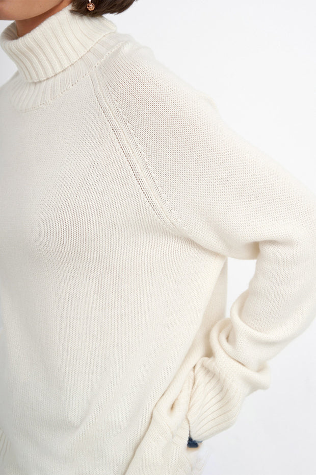 Turtleneck Sleeve Sweater