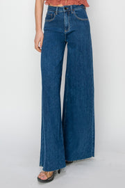 High Rise Palazzo Jeans