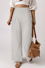 High Waist Wide Leg Pants