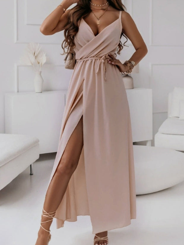 Sleeveless Midi Cami Dress