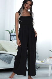 Sleeveless Pocket Jumpsuit