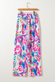 Printed Wide Leg Pants