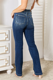 Full Size Mid Rise Bootcut Jeans