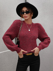 Long Lantern Sleeve Sweater