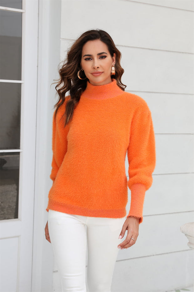 Turtle Neck Long Sleeve Sweater