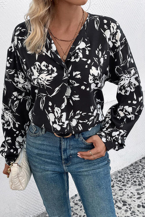 Floral Long Sleeve Top