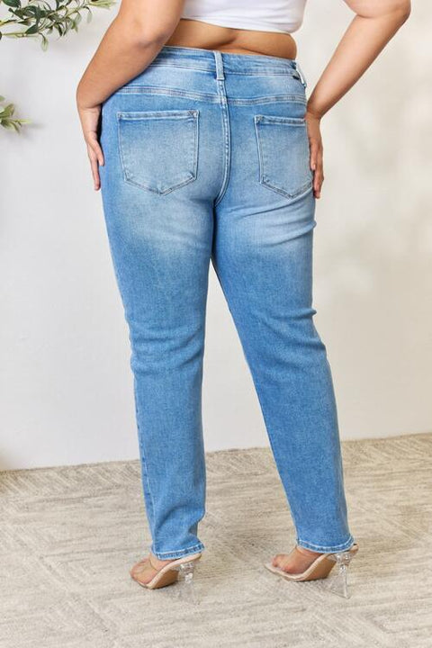 Full Size Mid Rise Skinny Jeans