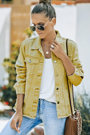 Distressed Denim Jacket