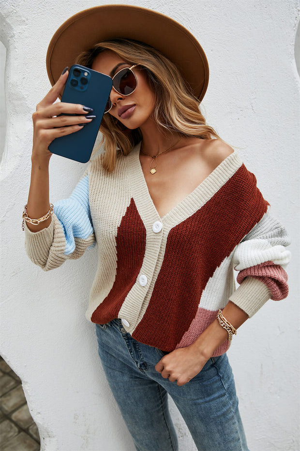 V-Neck Cardigan