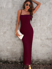 Spaghetti Strap Maxi Dress