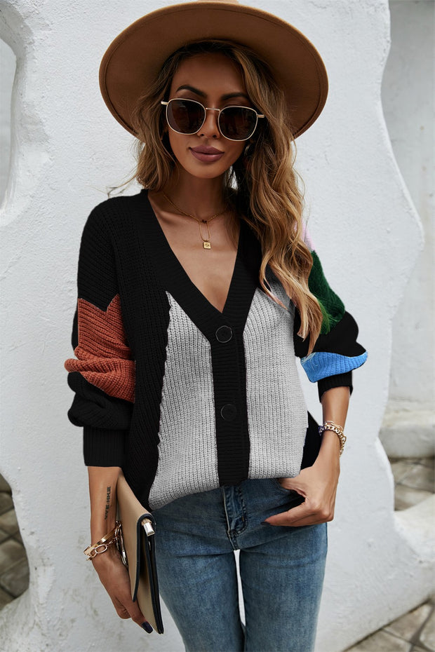 V-Neck Cardigan