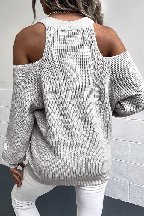 Cold Shoulder Cardigan