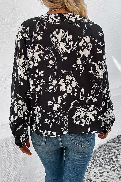 Floral Long Sleeve Top