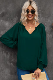 Lantern Sleeve Blouse