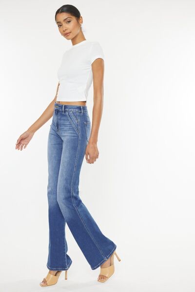 High Waist Flare Jeans