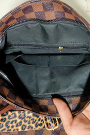 PU Leather Shoulder Bag with Tassel