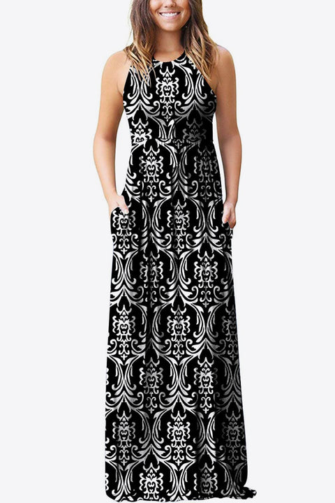 Empire Waist Sleeveless Dress