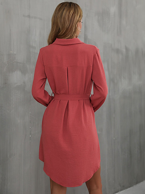 Long Sleeve Shirt Dress