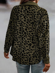Leopard Button Jacket