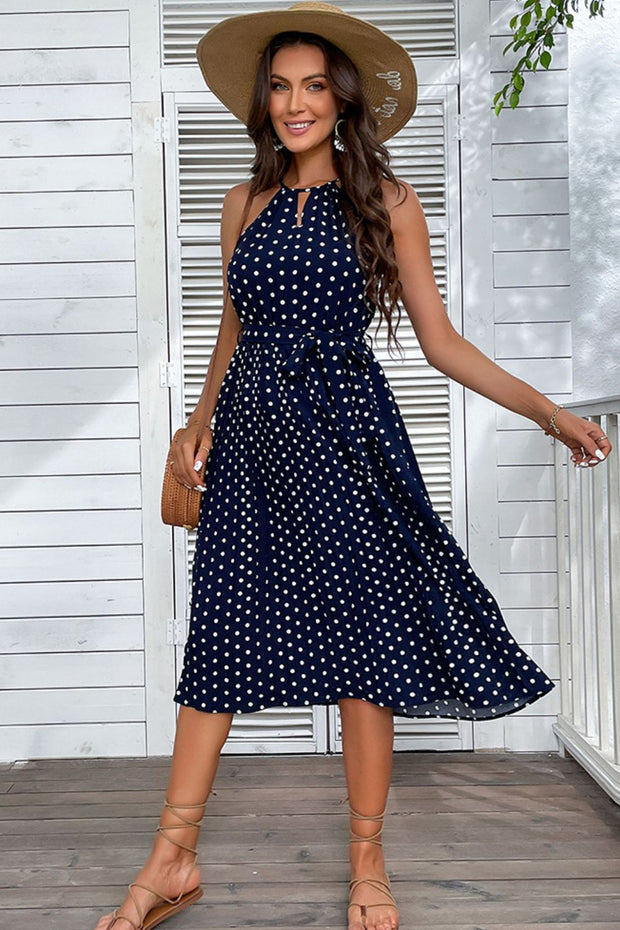 Polka Dot Midi Dress