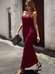 Spaghetti Strap Maxi Dress