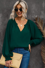 Lantern Sleeve Blouse