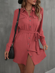 Long Sleeve Shirt Dress