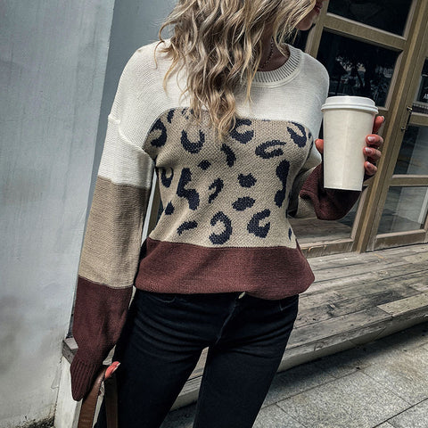 Leopard Tunic Sweater