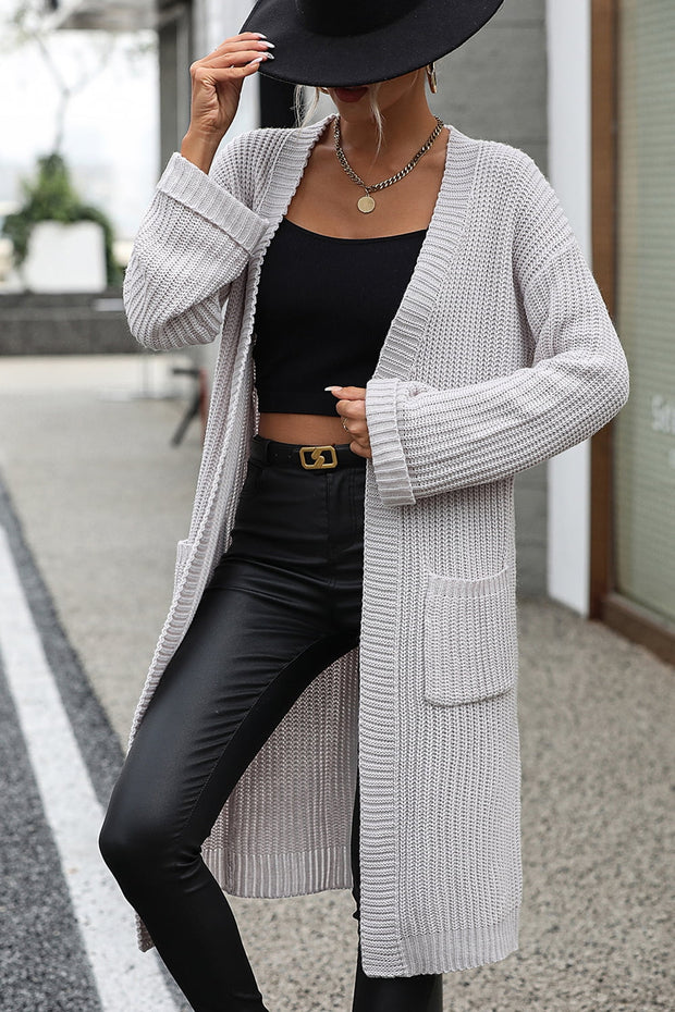 Long Sleeve Cardigan with Pockets