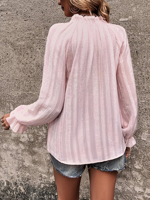 Flounce Sleeve Shirt