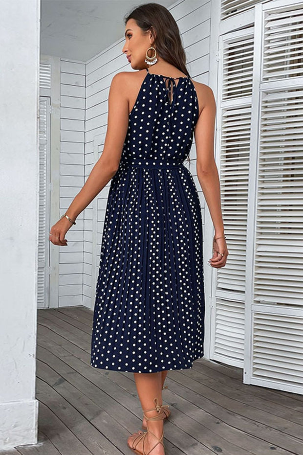 Polka Dot Midi Dress