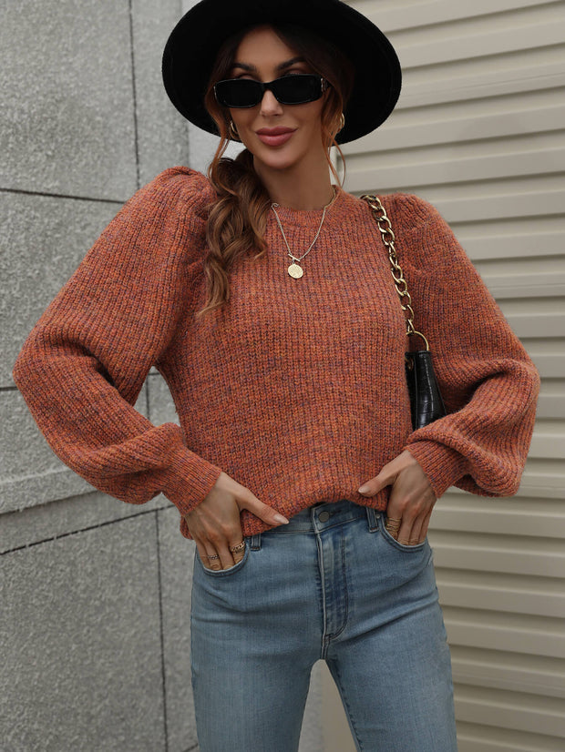 Long Lantern Sleeve Sweater