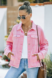 Distressed Denim Jacket