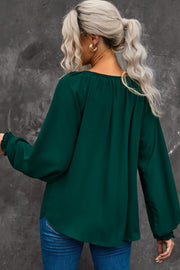 Lantern Sleeve Blouse