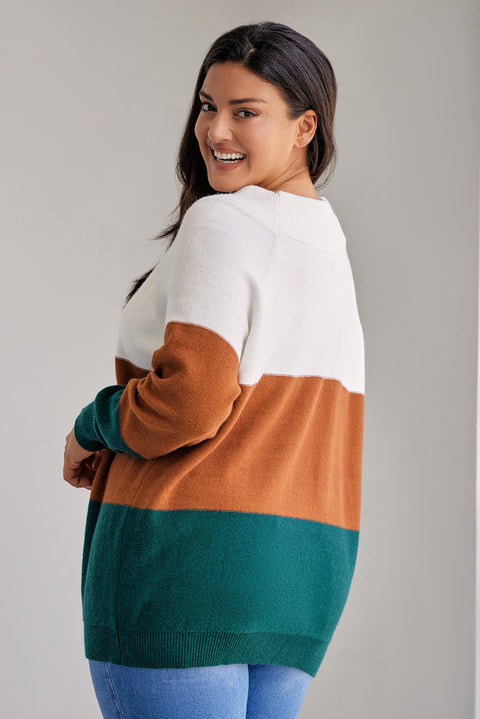 Plus Size Long Sleeve Sweater