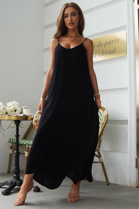 Spaghetti Strap Maxi Dress