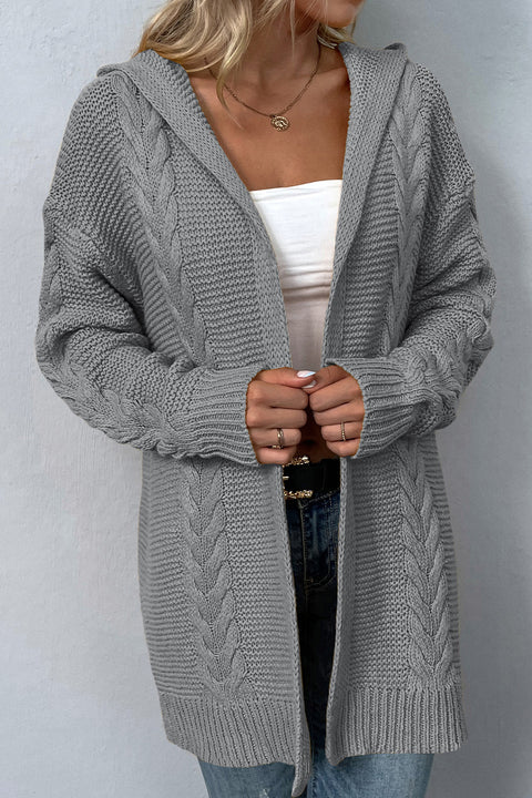 Hooded Cardigan