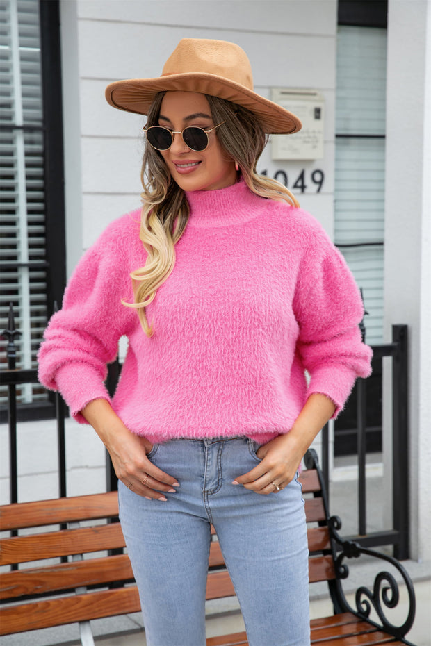 Turtle Neck Long Sleeve Sweater