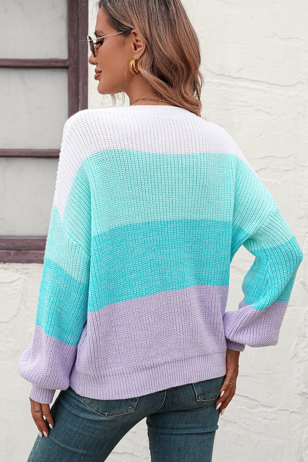 Round Neck Pullover Sweater